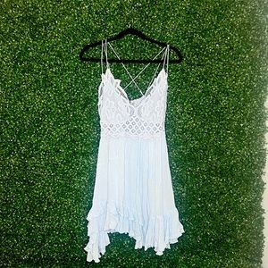 Free People Blue mini dress